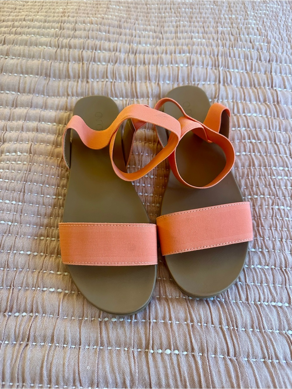 Abound Women's Coral Elastic Strap Flat Sandals